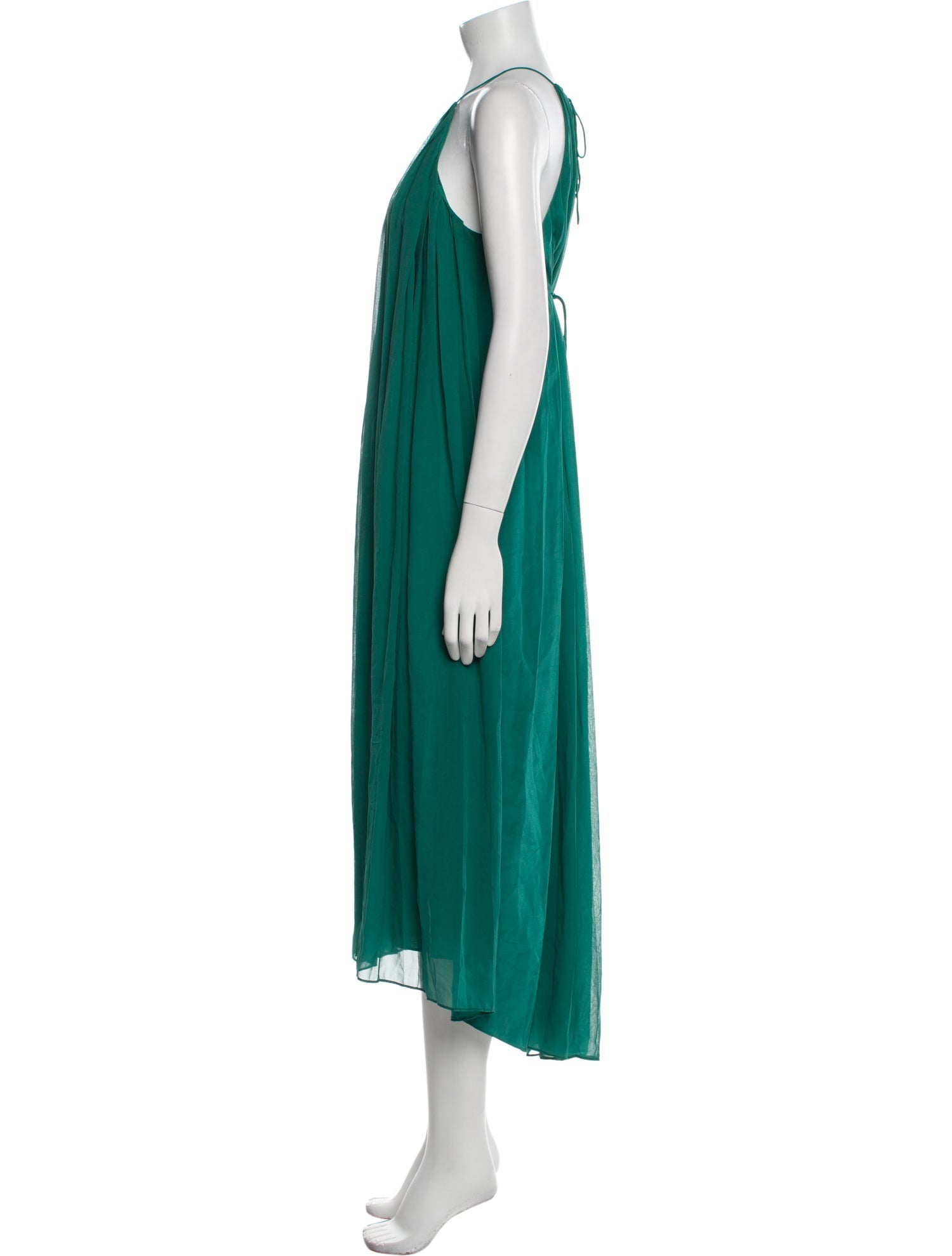Tibi Silk Long Dress