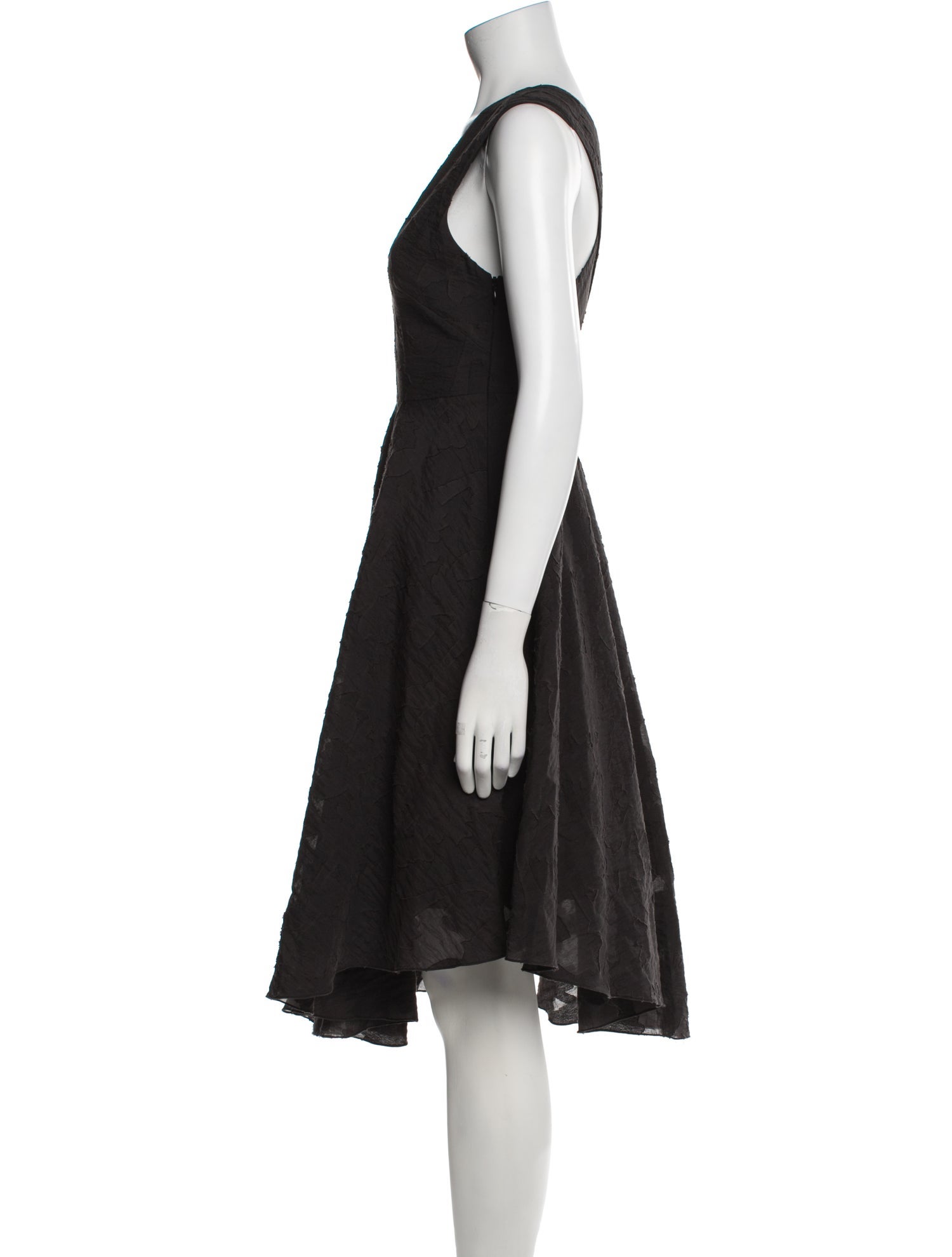 Tibi V-Neck Midi Length Dress w/ Tags