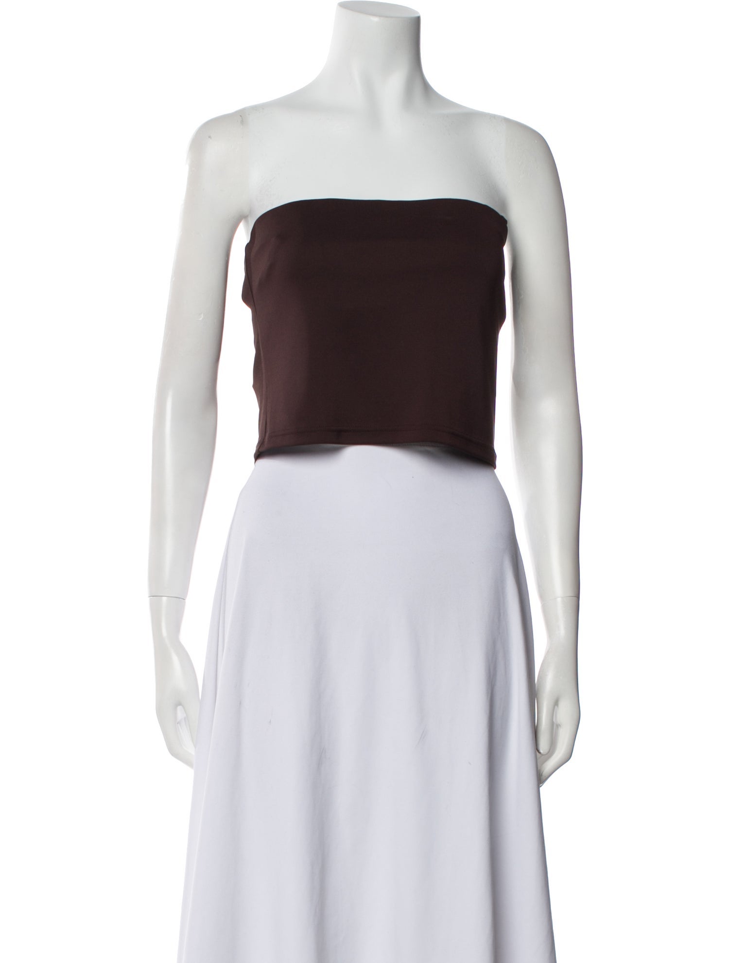 Tibi Strapless Crop Top w/ Tags