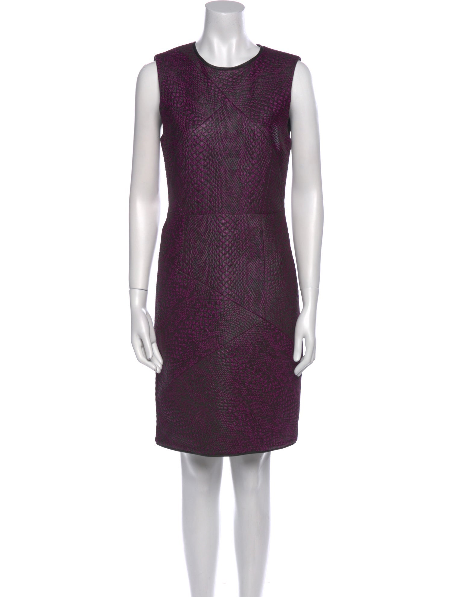 Tibi Printed Knee-Length Dress