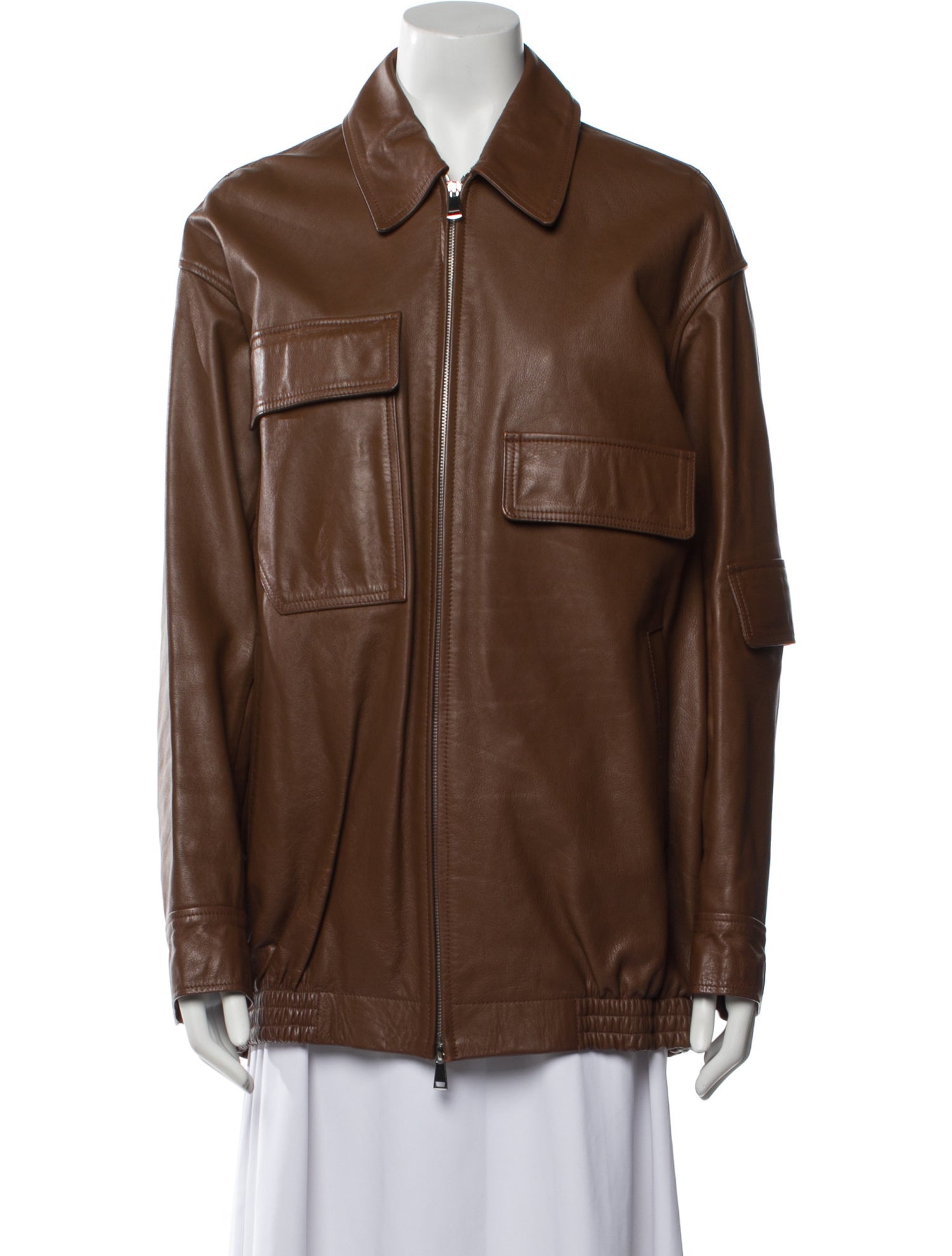Tibi Leather Jacket
