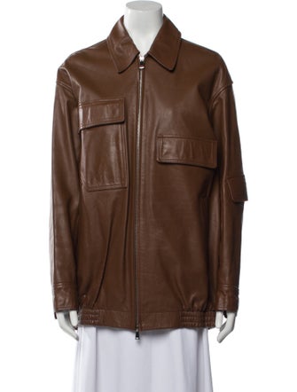 Tibi Leather Jacket
