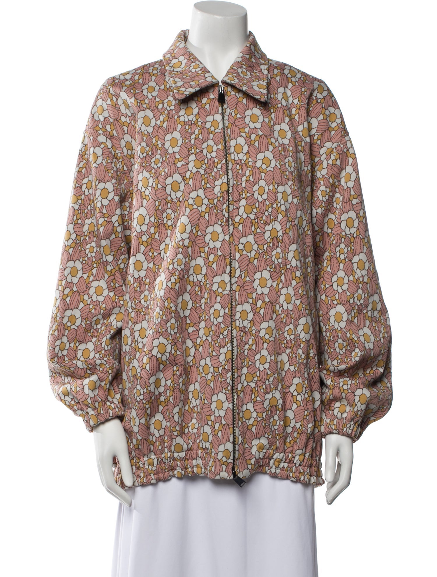 Tibi Floral Print Jacket
