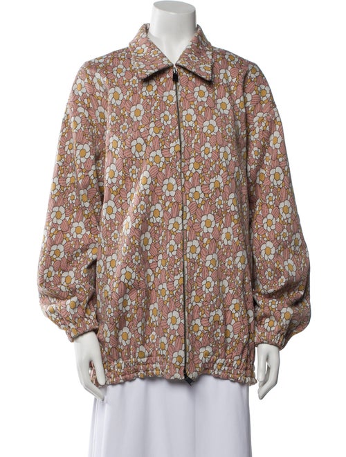 Tibi Floral Print Jacket