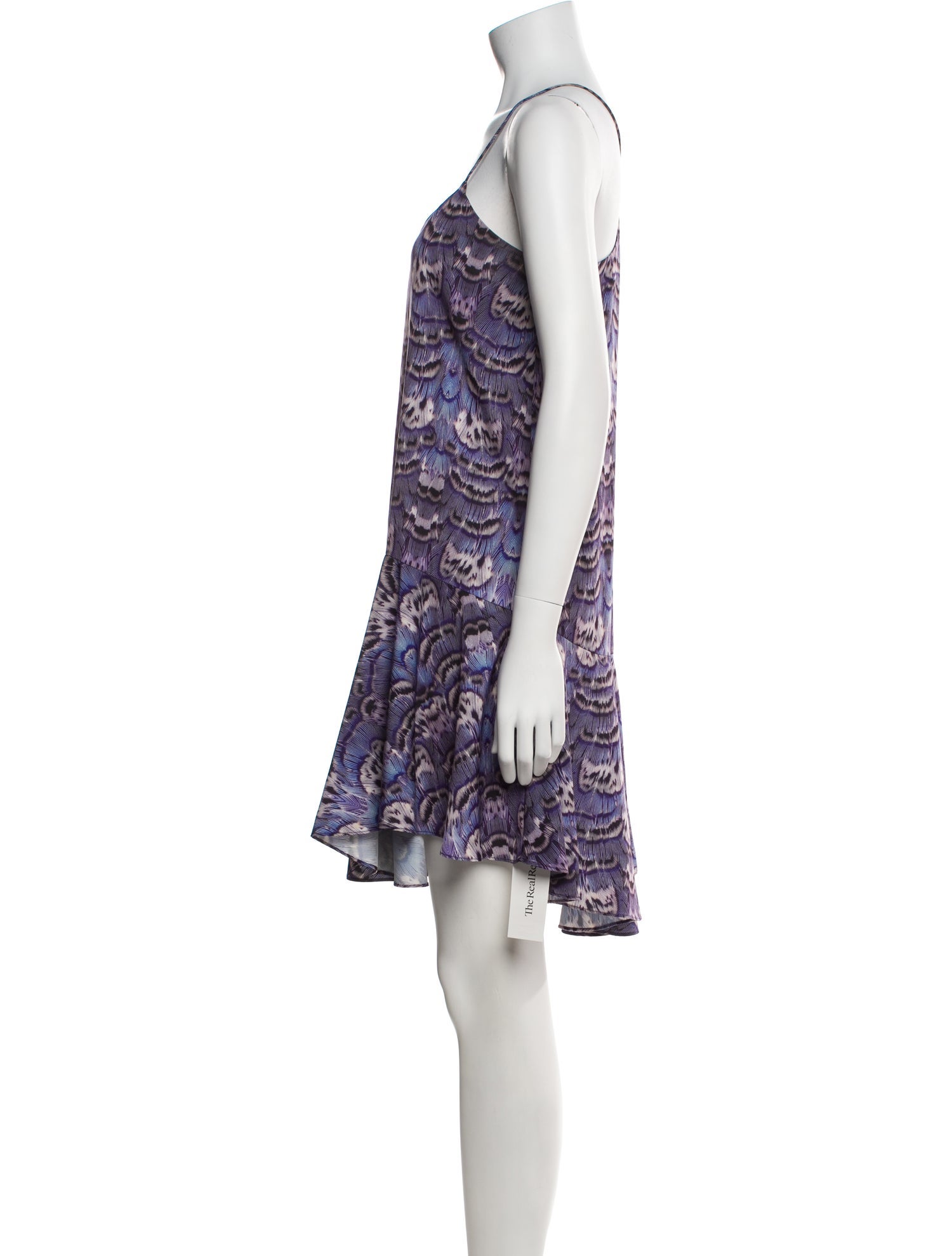 Tibi Printed Knee-Length Dress