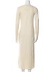 Tibi Cashmere Long Dress