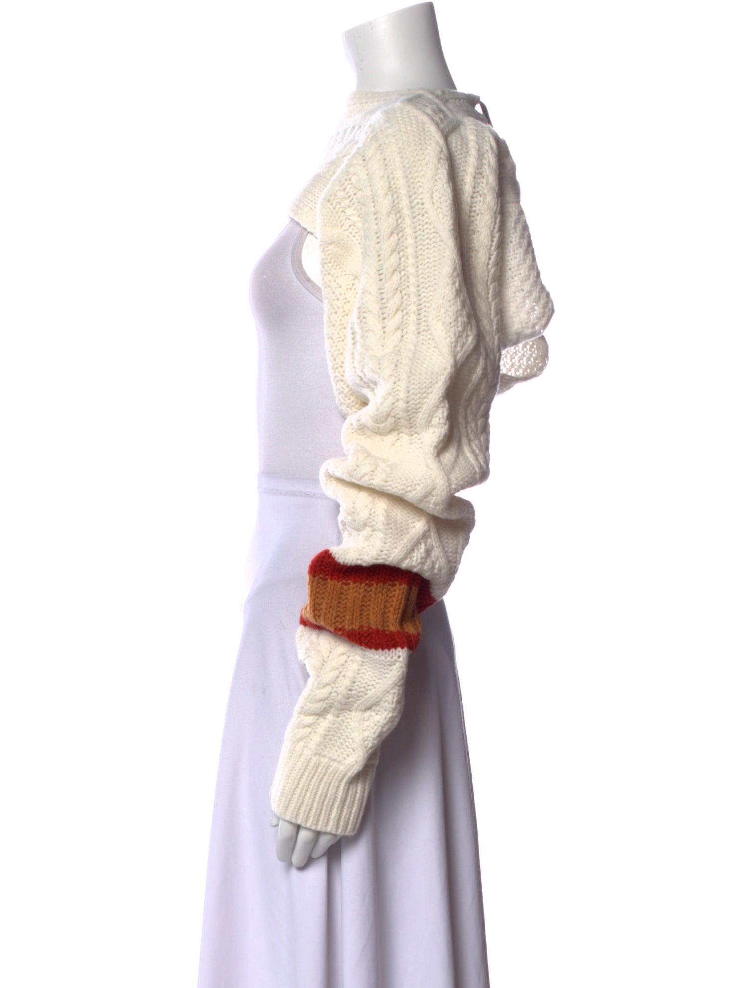 Tibi Wool Bateau Neckline Sweater w/ Tags