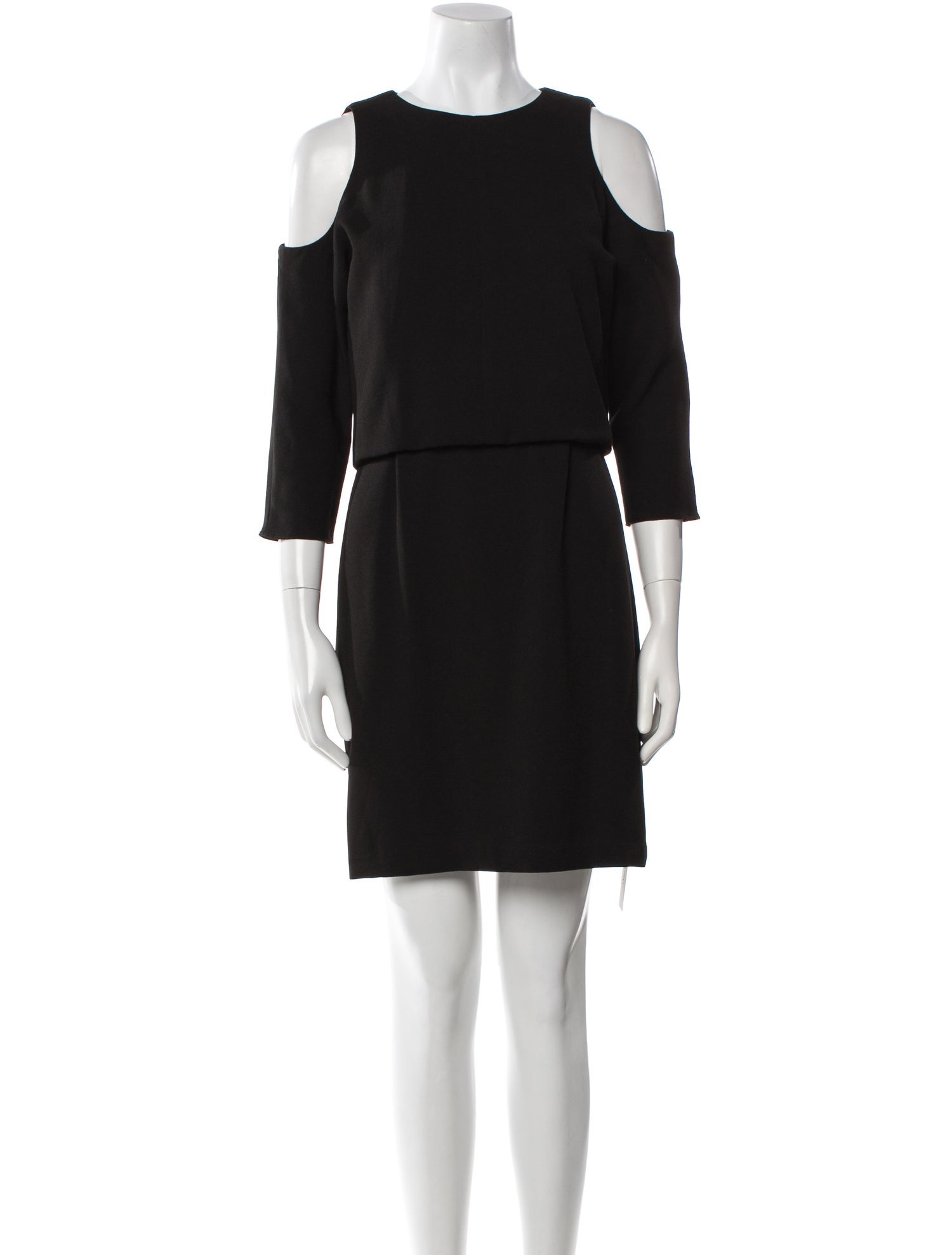 Tibi Crew Neck Mini Dress