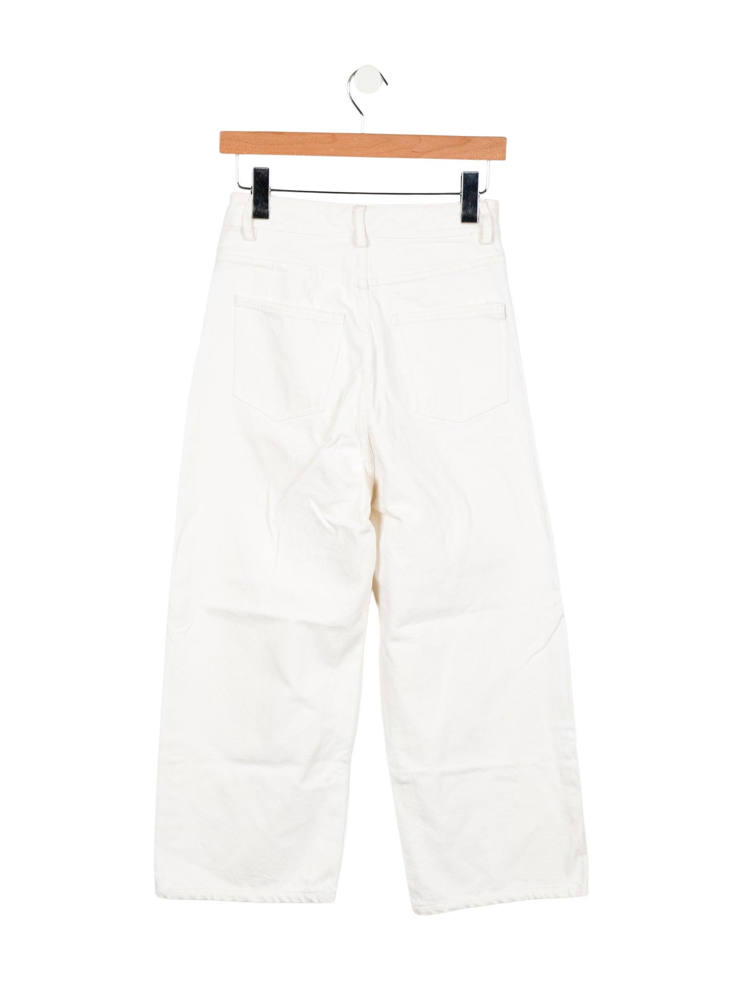 Tibi High-Rise Wide Leg Jeans