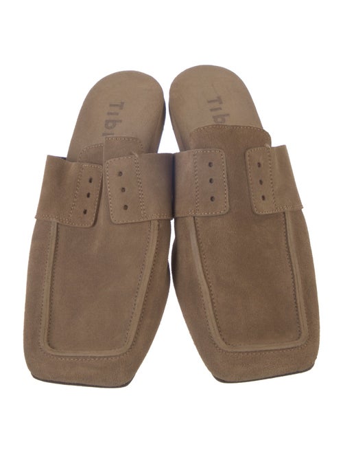 Tibi Suede Mules
