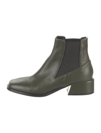 Tibi Leather Chelsea Boots