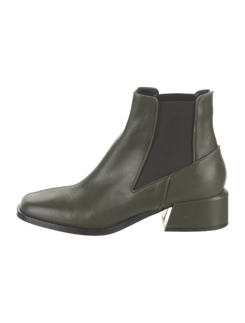 Tibi Leather Chelsea Boots