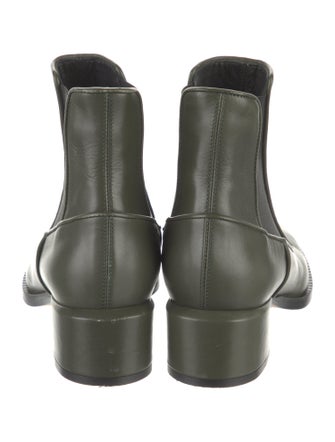 Tibi Leather Chelsea Boots