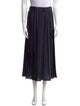 Tibi Pleated Accents Midi Length Skirt