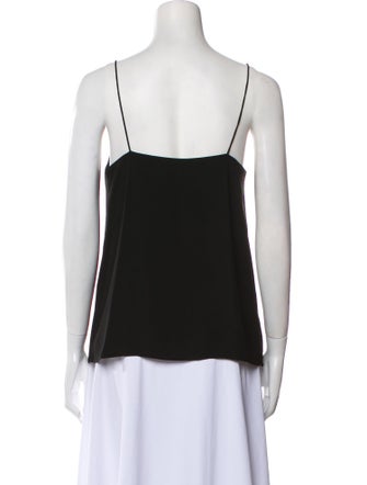Tibi V-Neck Sleeveless Top