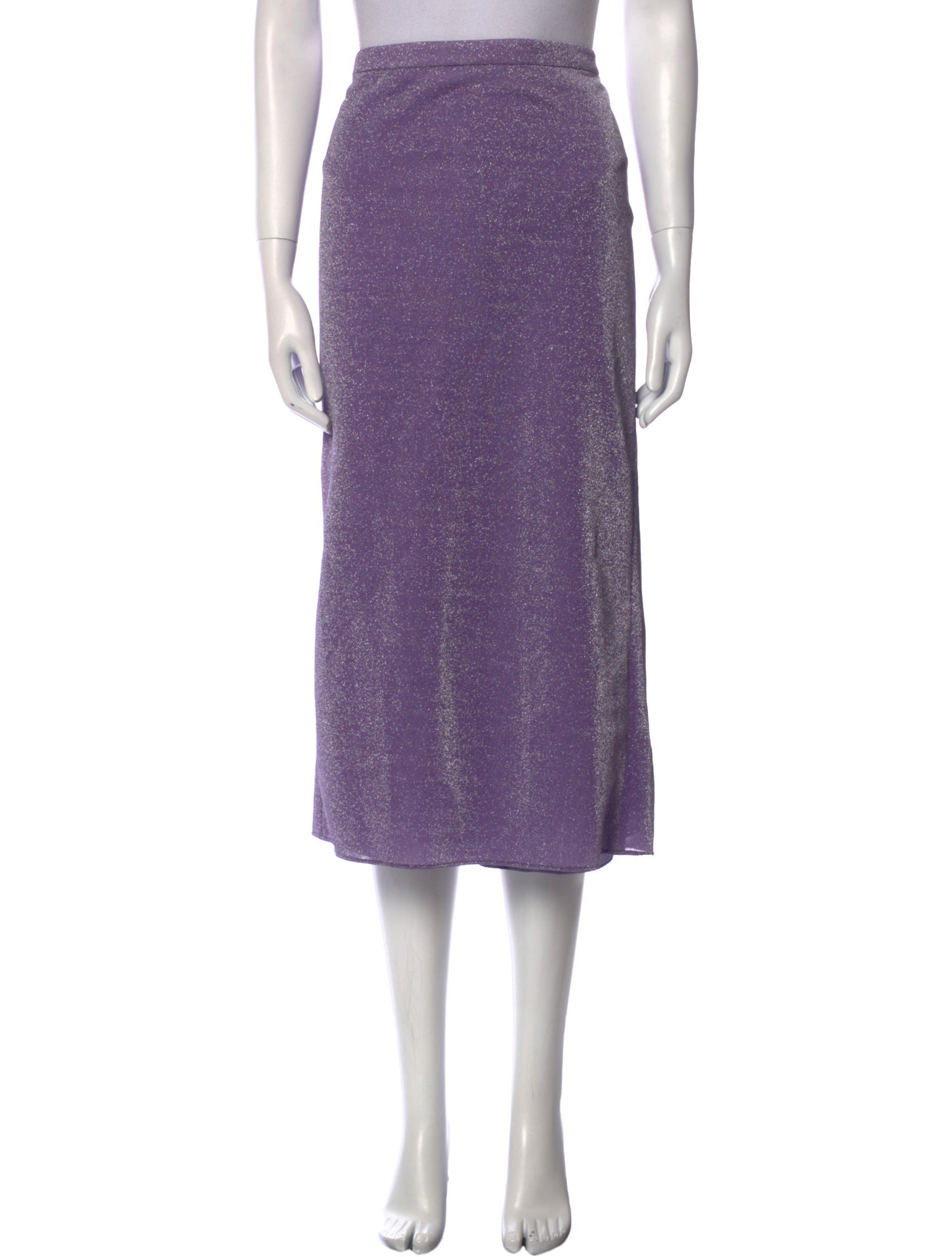 Tibi Cutout Accent Midi Length Skirt