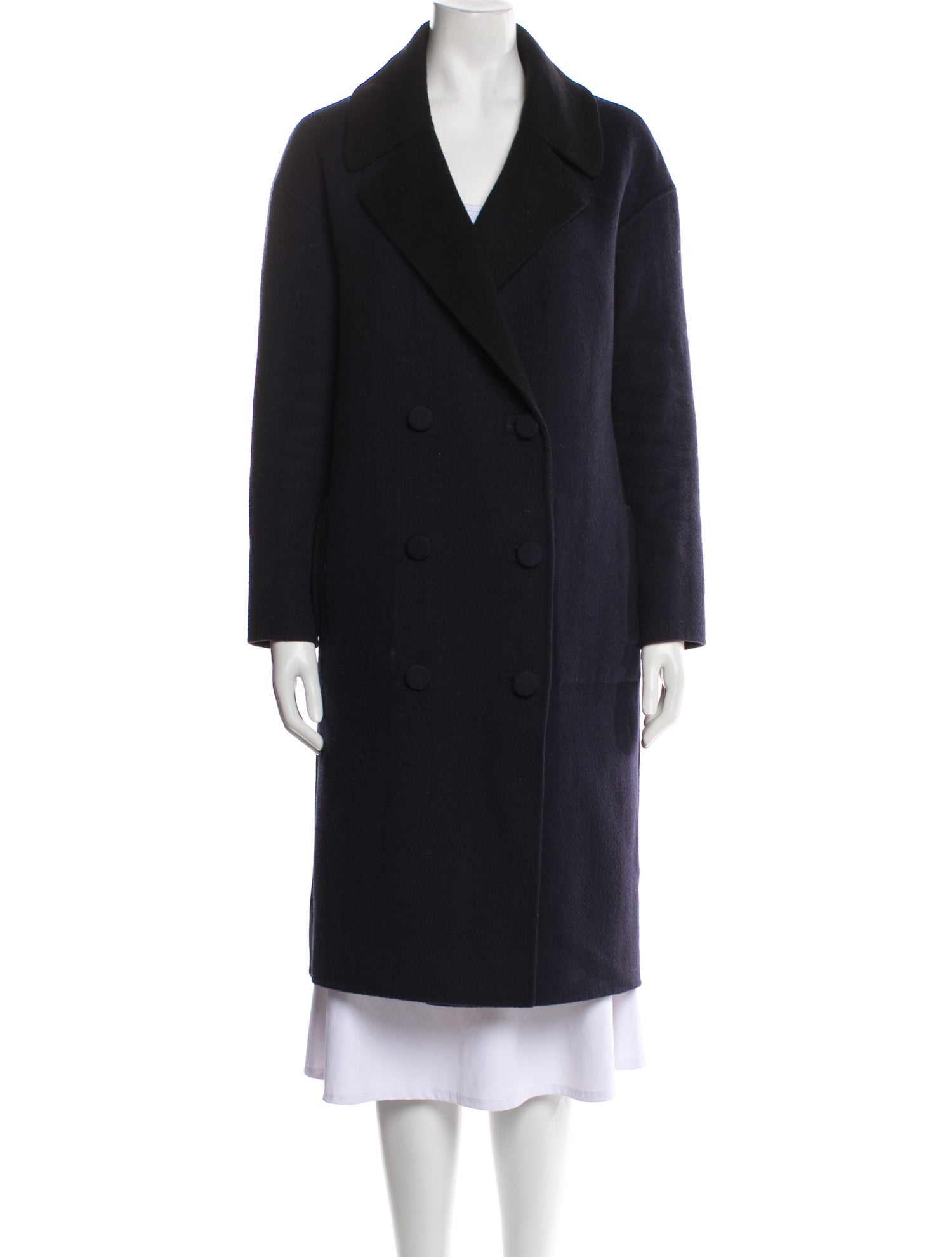 Tibi Virgin Wool Peacoat