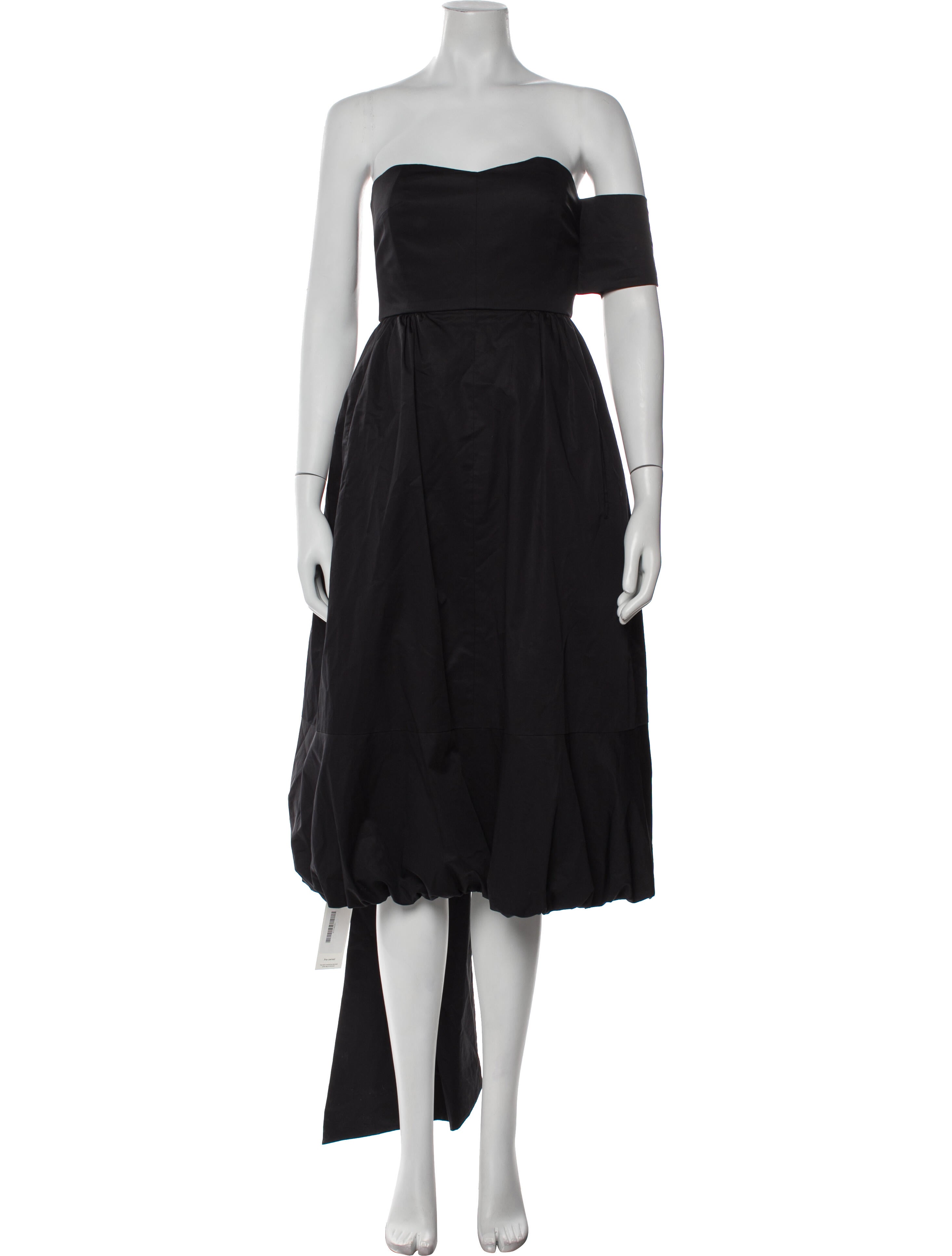 Tibi Strapless Midi Length Dress