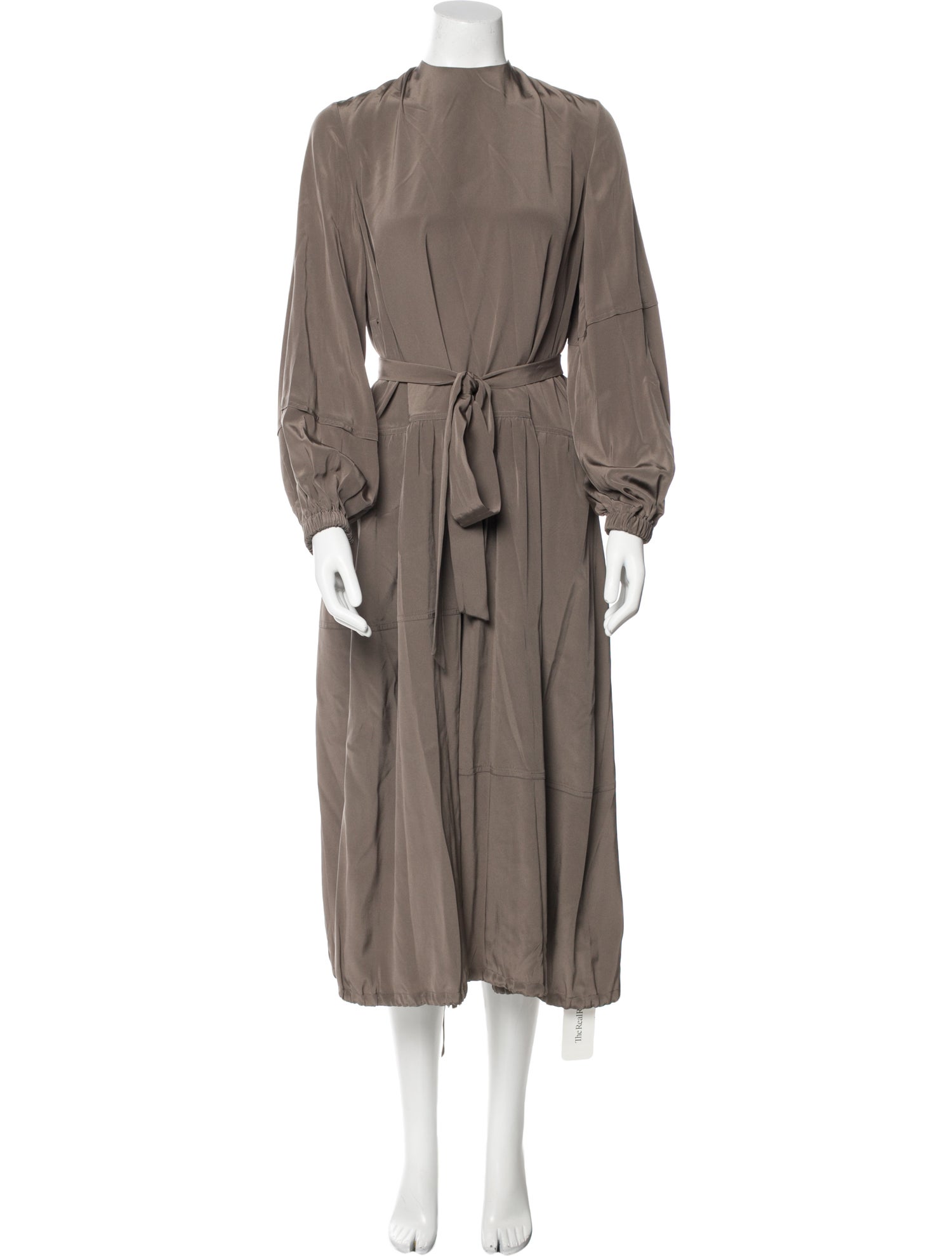 Tibi Silk Long Dress