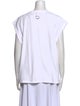 Tibi Crew Neck Short Sleeve T-Shirt