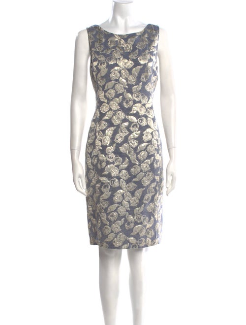 Tibi Patterned Knee-Length Dress