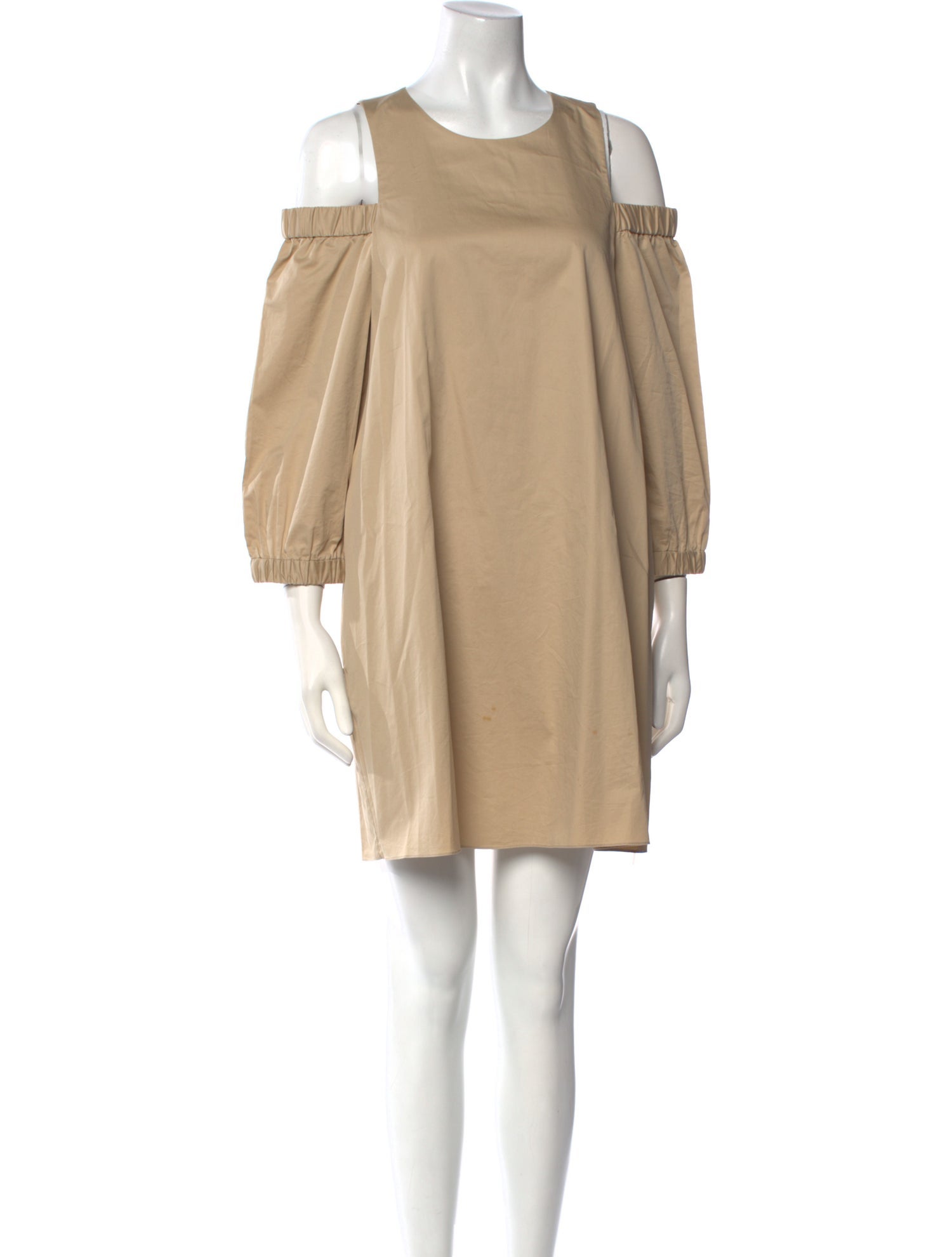 Tibi Scoop Neck Mini Dress