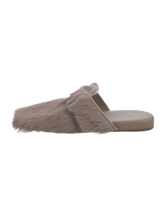 Tibi Fur Mules