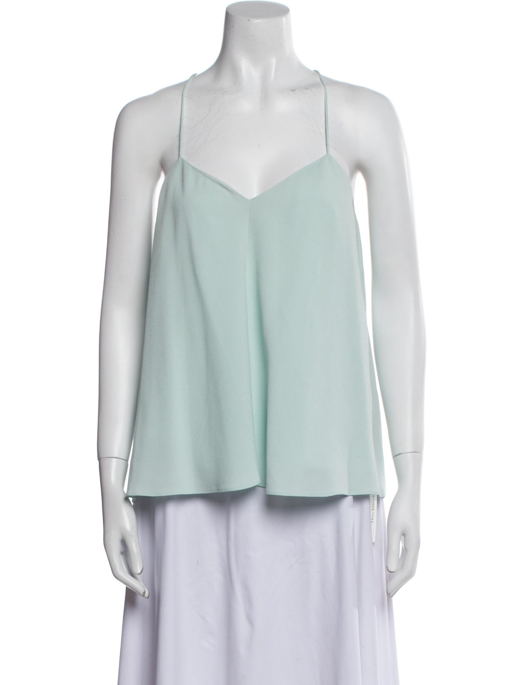 Tibi V-Neck Sleeveless Top