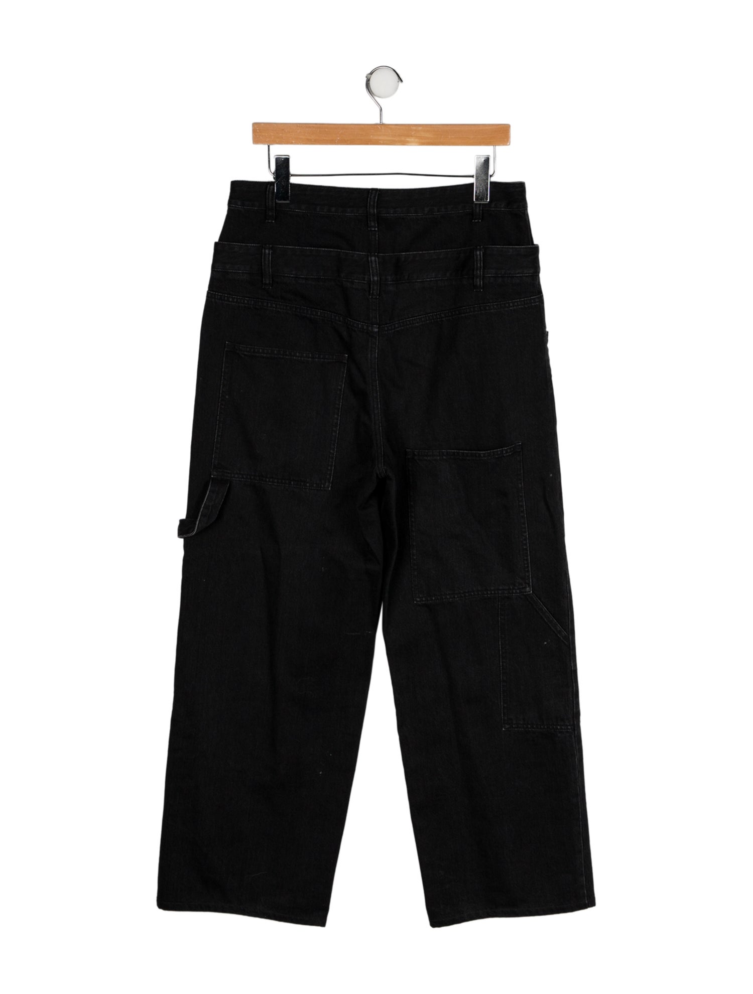 Tibi High-Rise Wide Leg Jeans