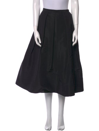 Tibi Silk Midi Length Skirt