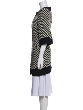 Tibi Plaid Print Coat