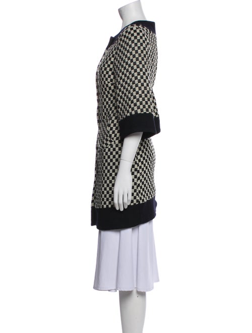 Tibi Plaid Print Coat