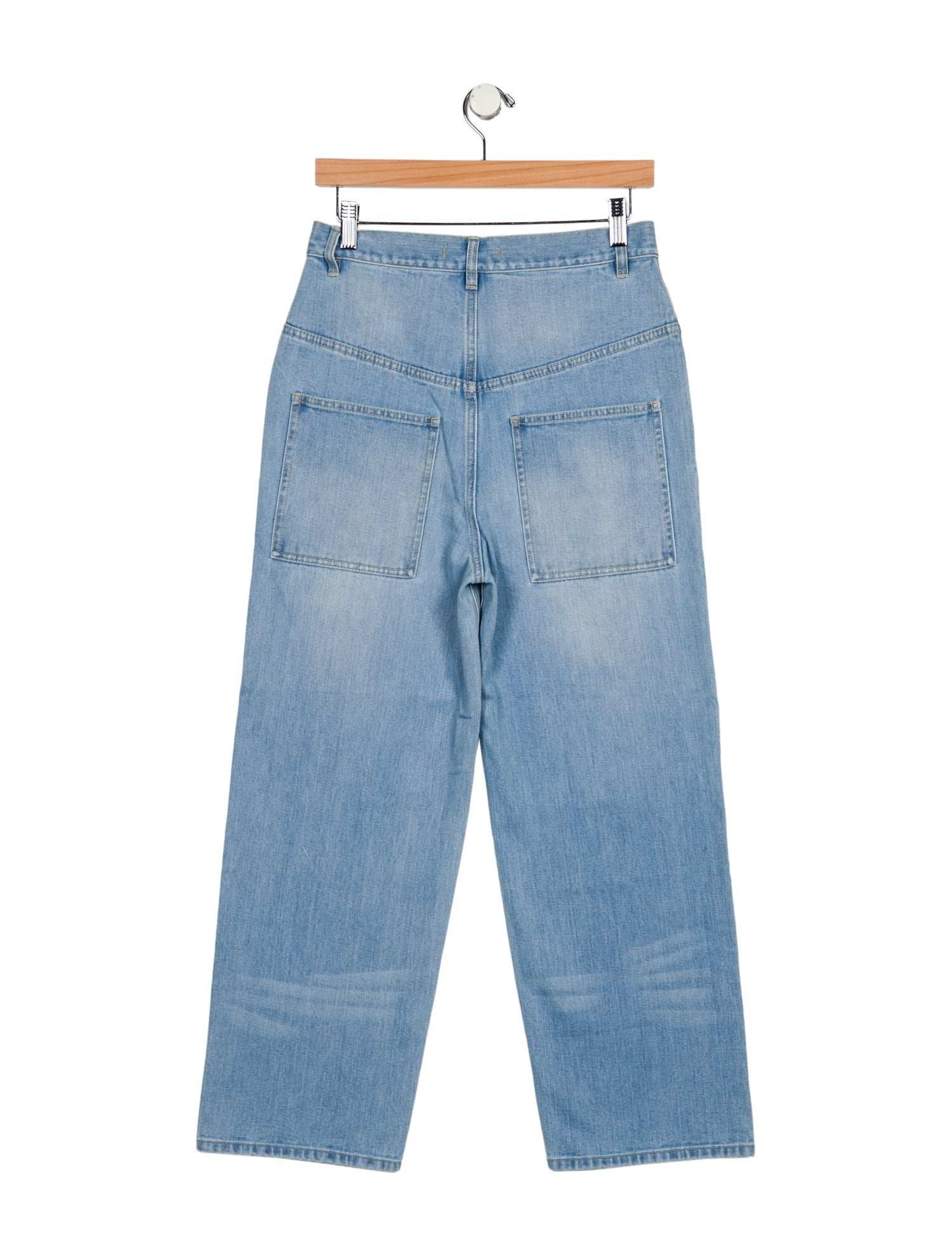 Tibi High-Rise Wide Leg Jeans