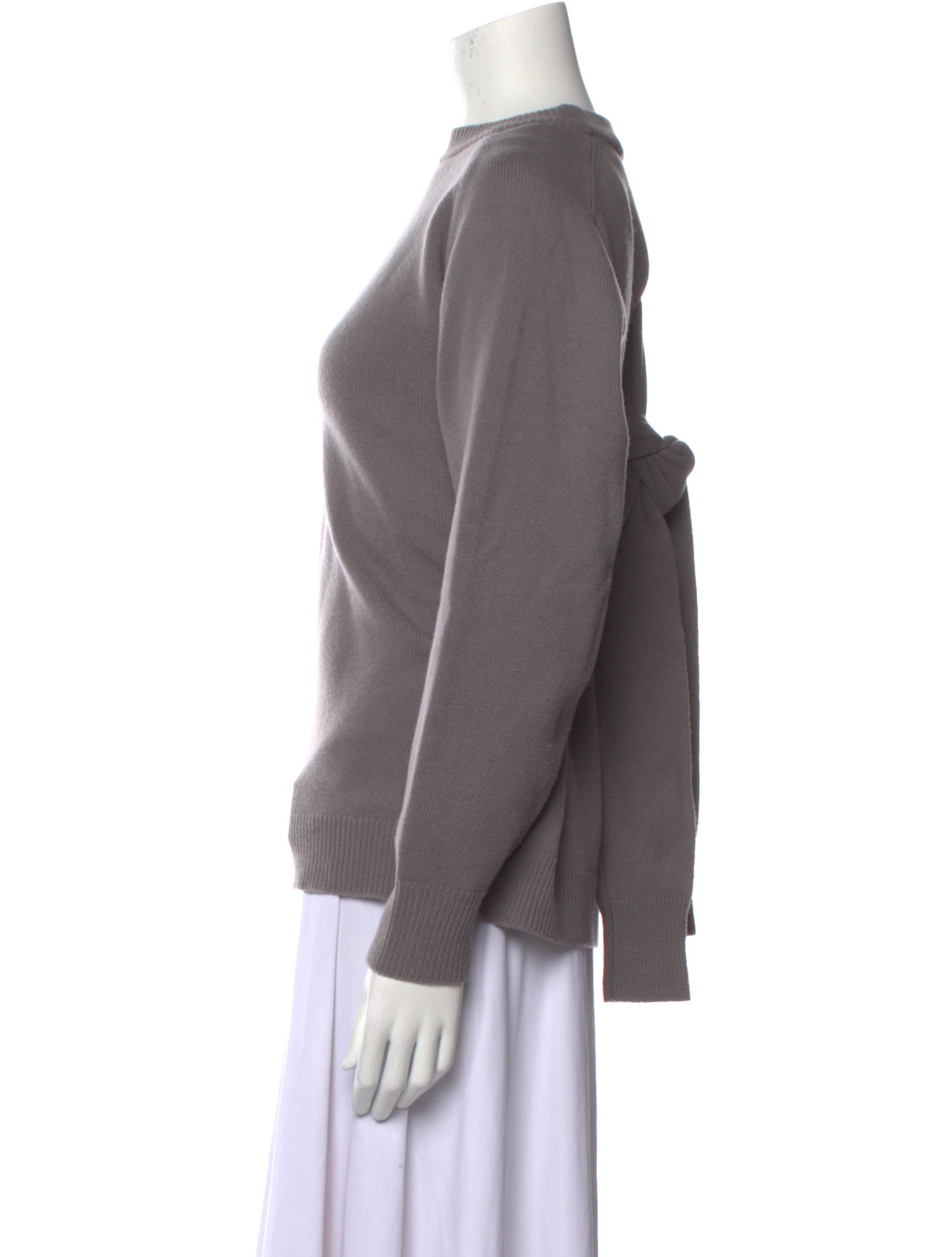 Tibi Wool Scoop Neck Sweater