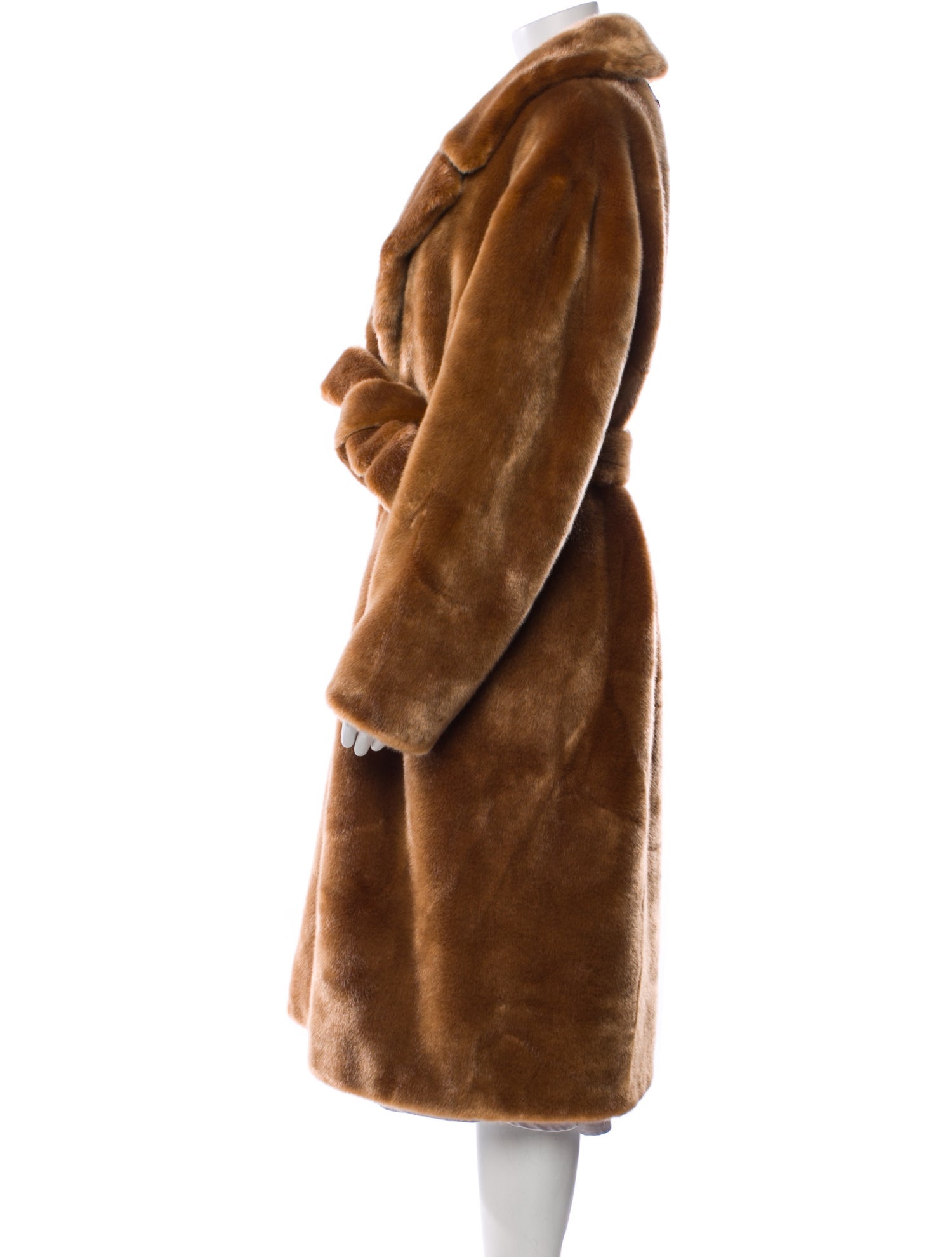 Tibi Faux Fur Coat