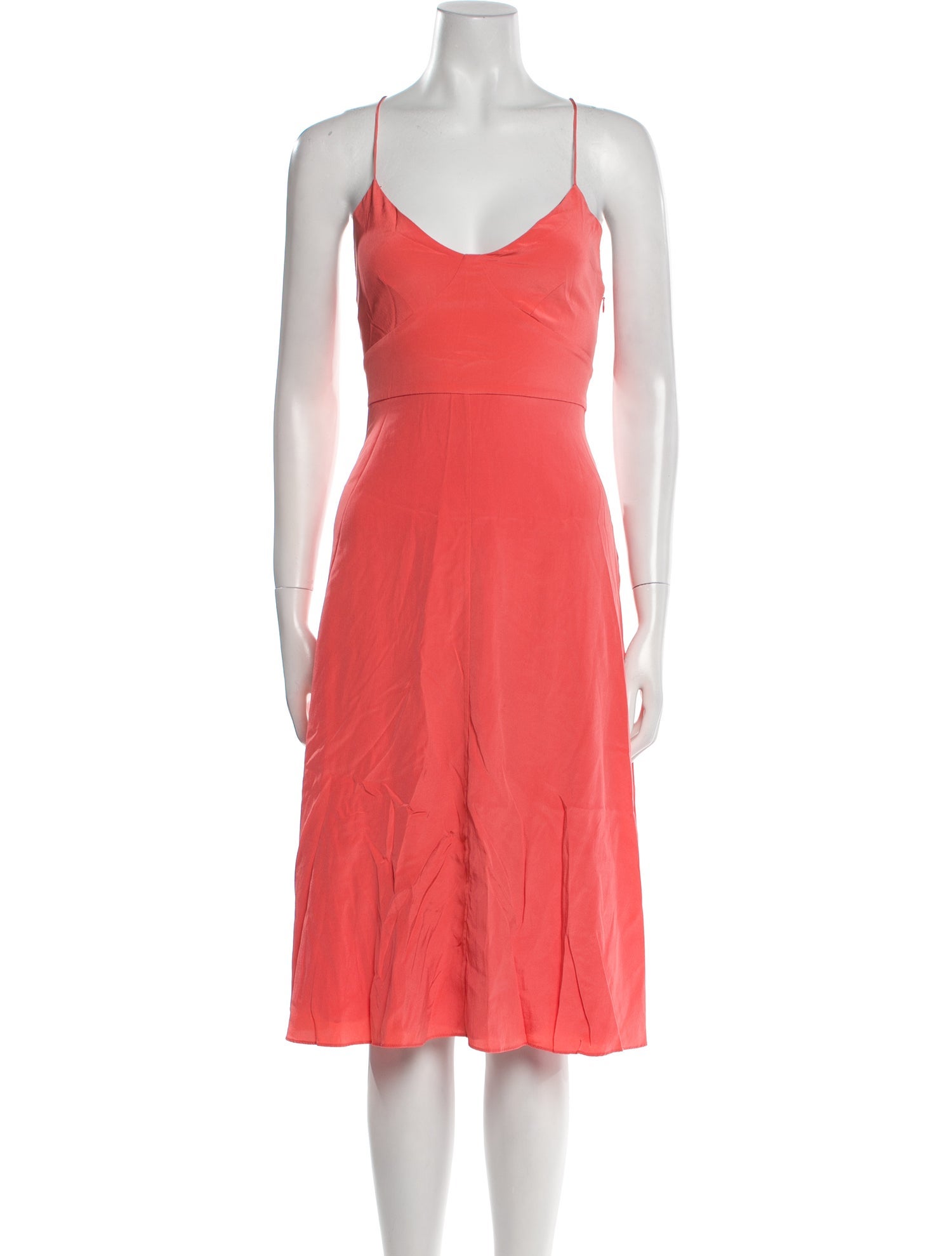 Tibi Silk Knee-Length Dress