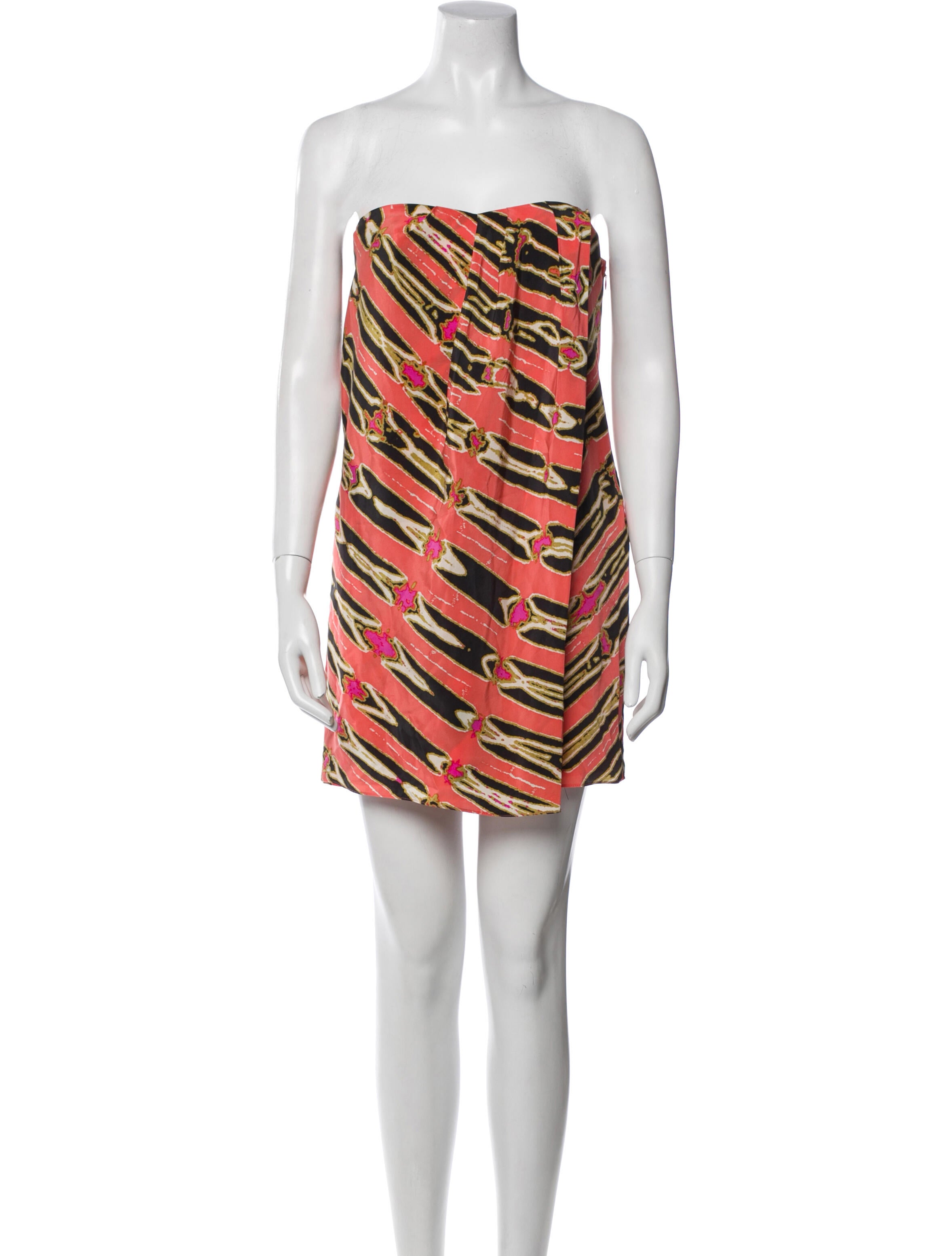 Tibi Silk Mini Dress