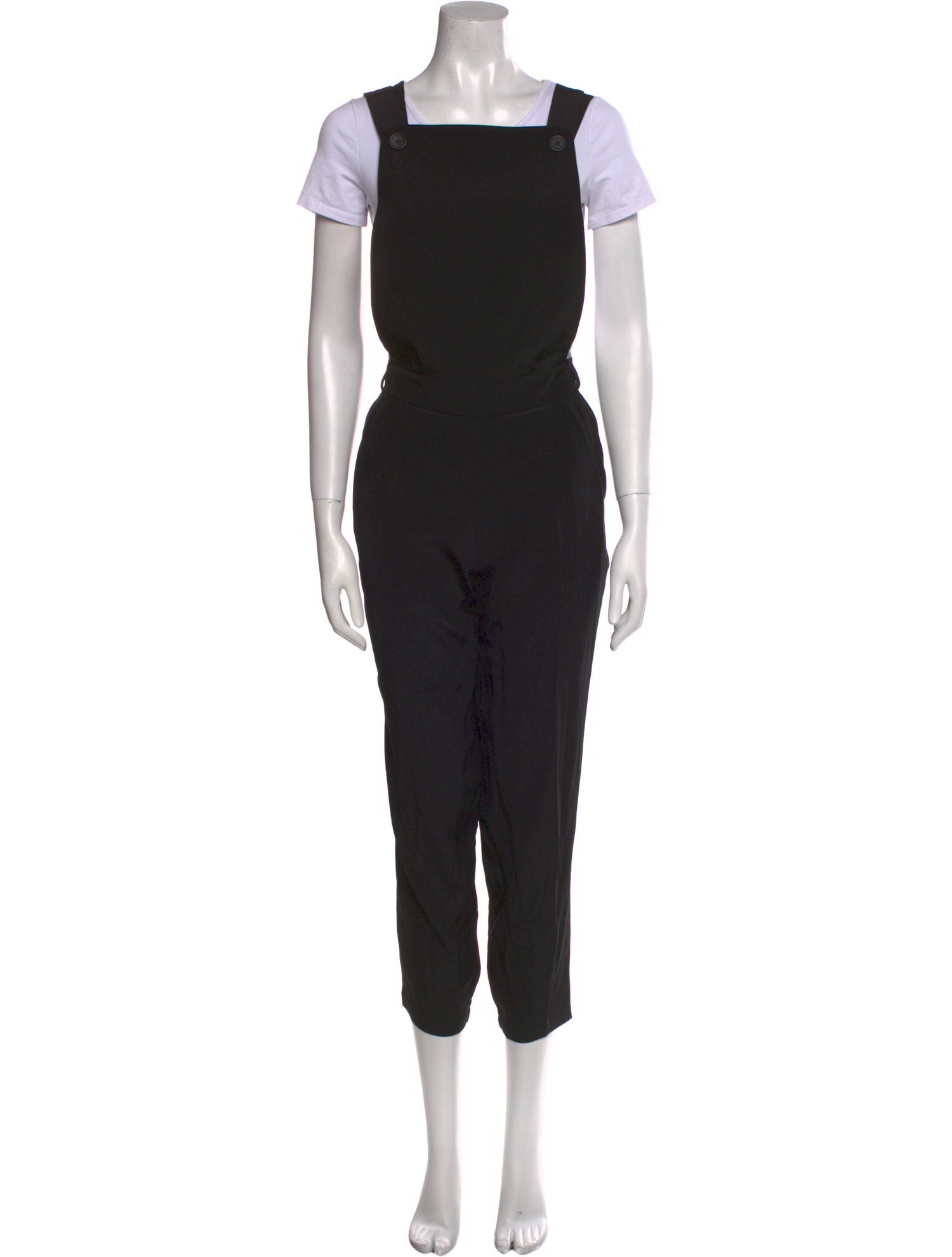 Tibi Silk Square Neckline Jumpsuit w/ Tags