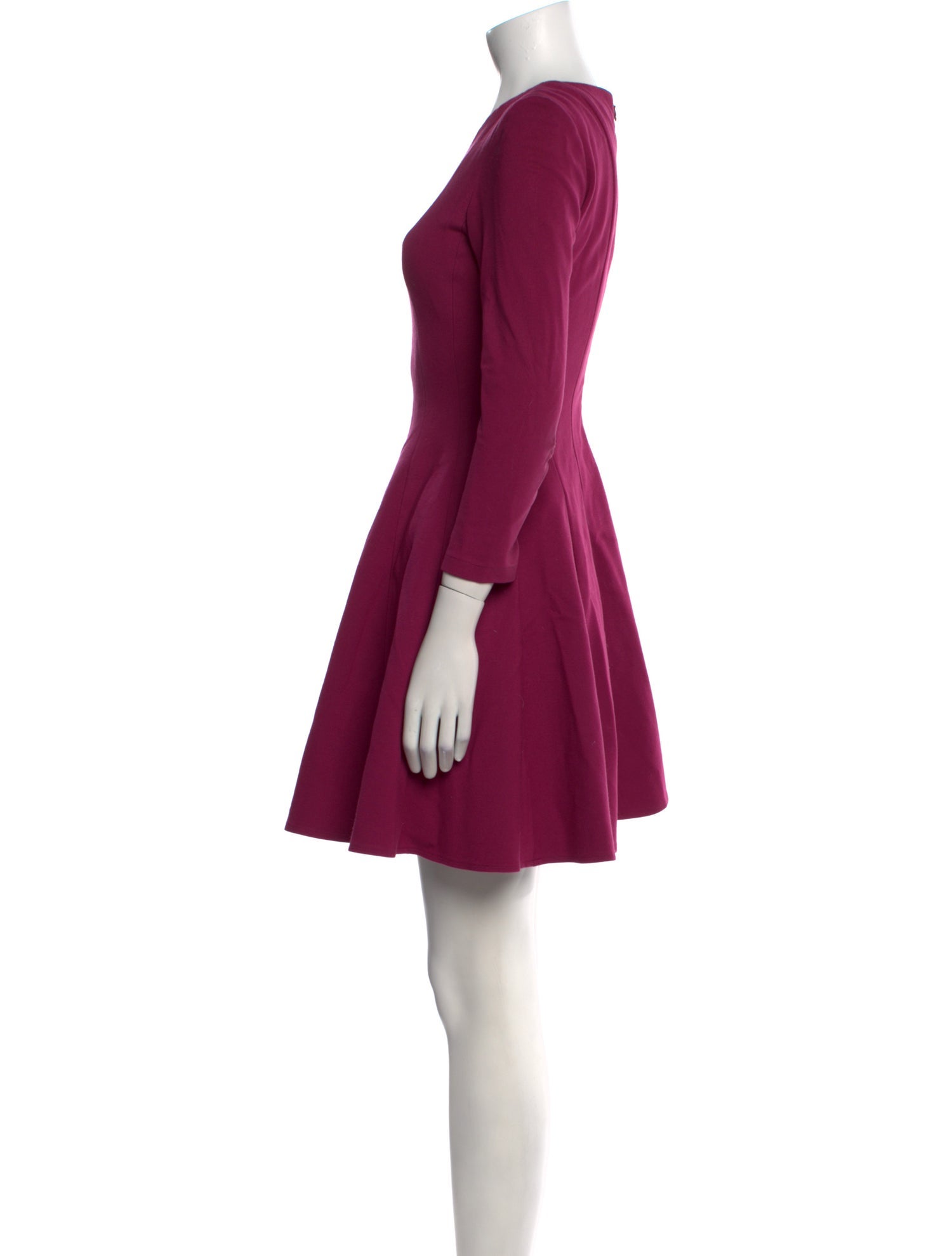 Tibi Crew Neck Mini Dress