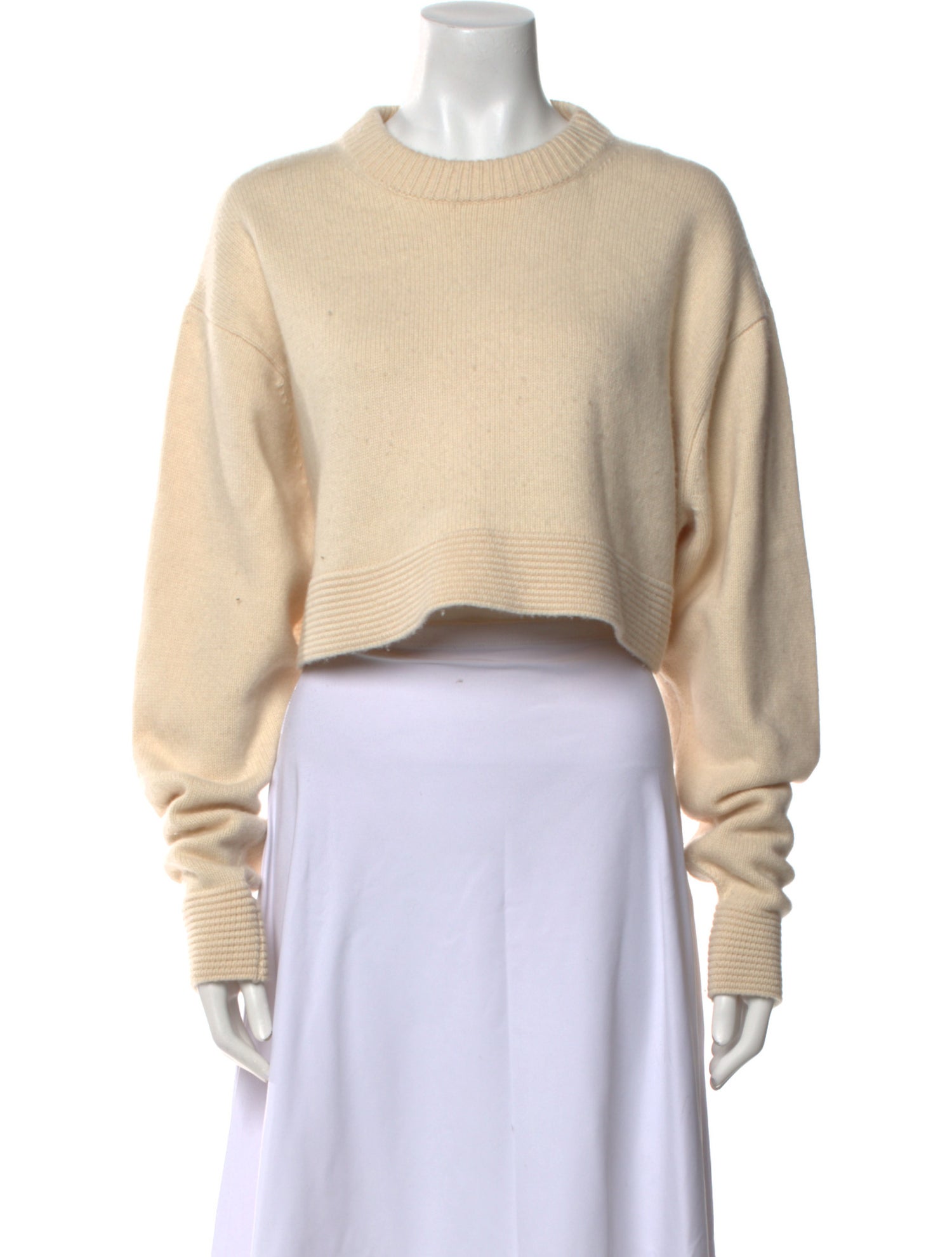 Tibi Cashmere Crew Neck Sweater