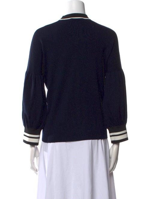 Tibi Merino Wool Crew Neck Sweater