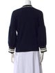 Tibi Merino Wool Crew Neck Sweater