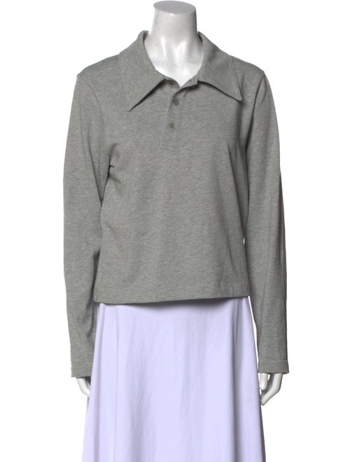 Tibi Long Sleeve Polo