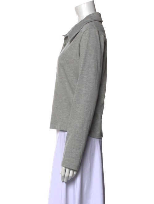 Tibi Long Sleeve Polo