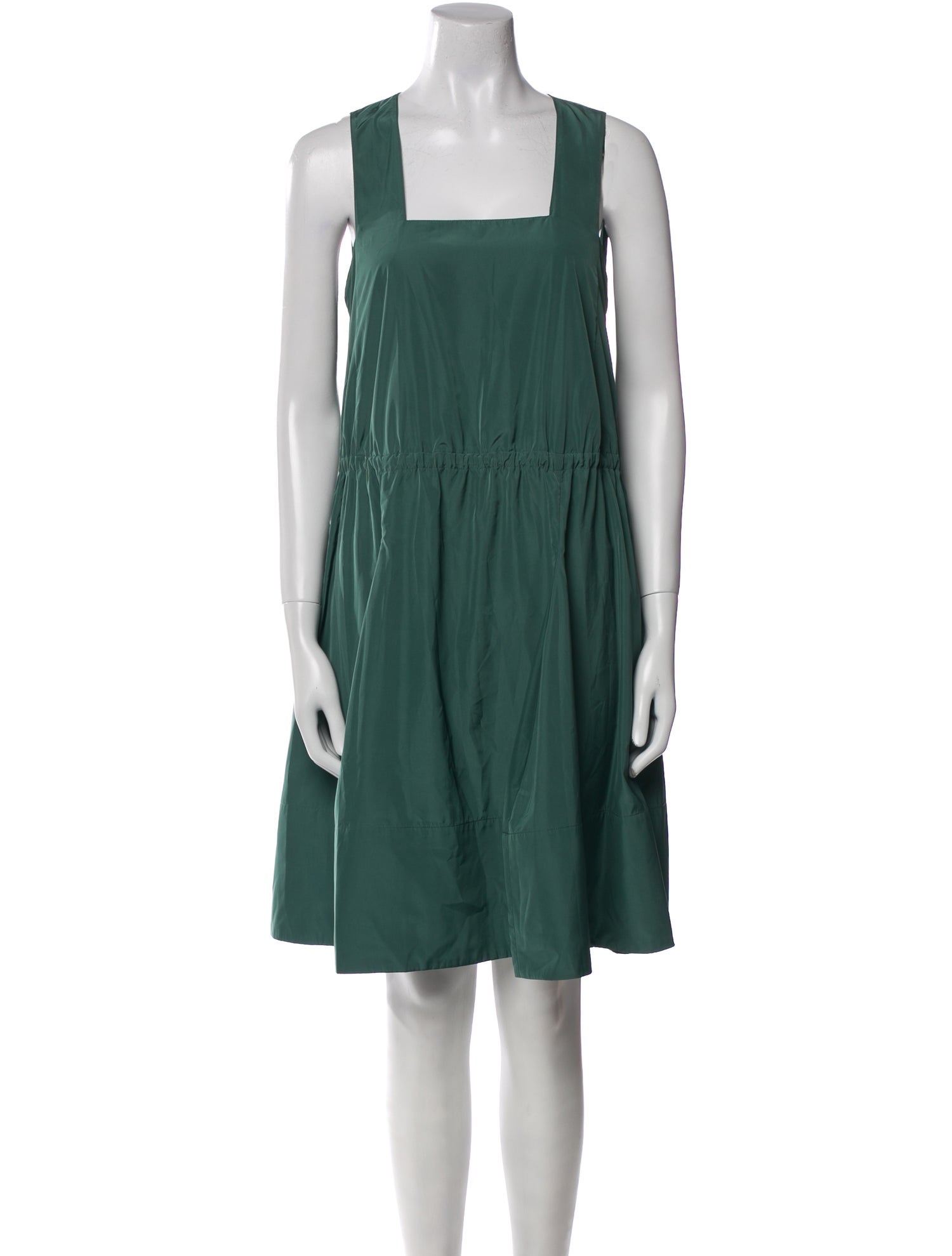 Tibi Square Neckline Knee-Length Dress w/ Tags