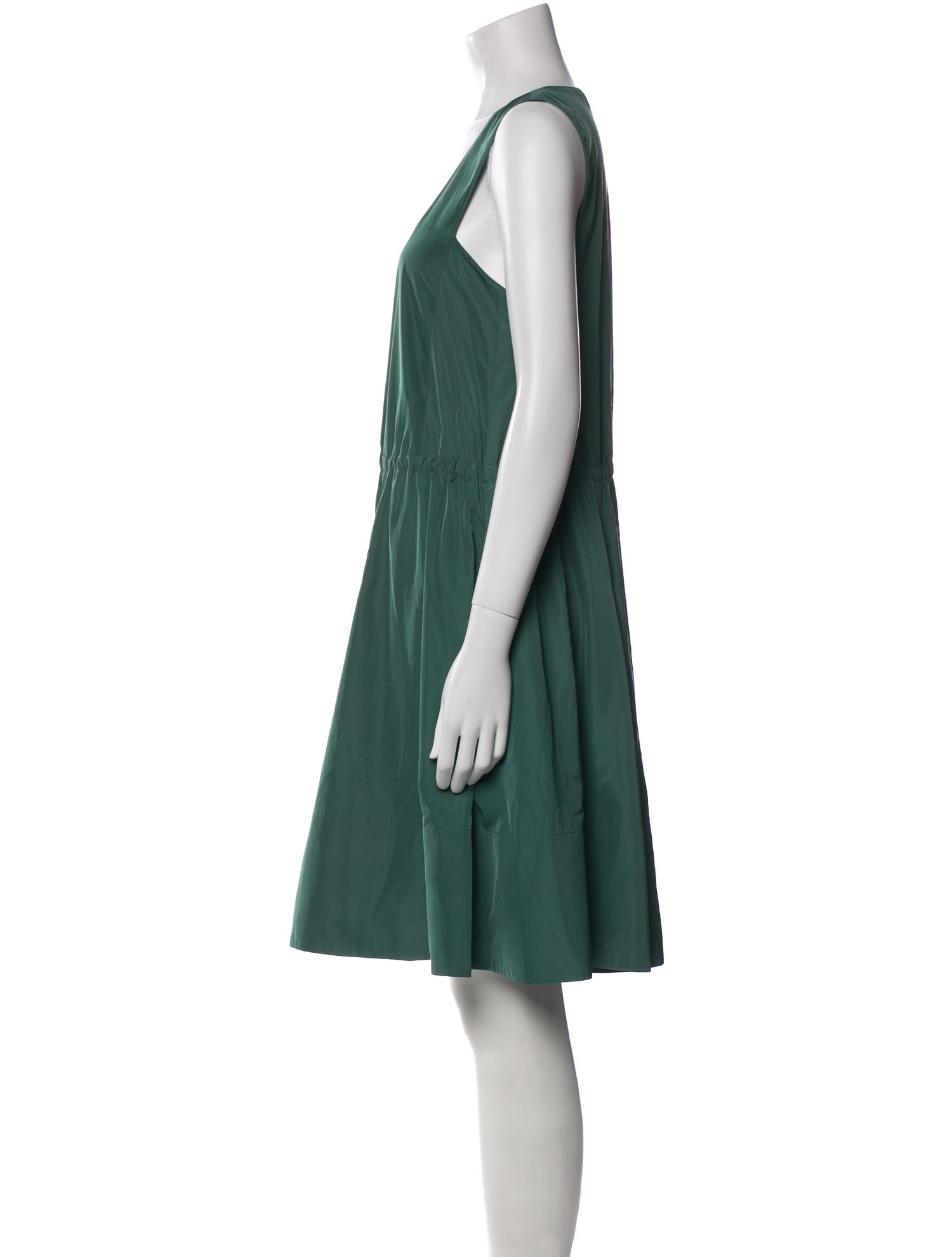 Tibi Square Neckline Knee-Length Dress w/ Tags