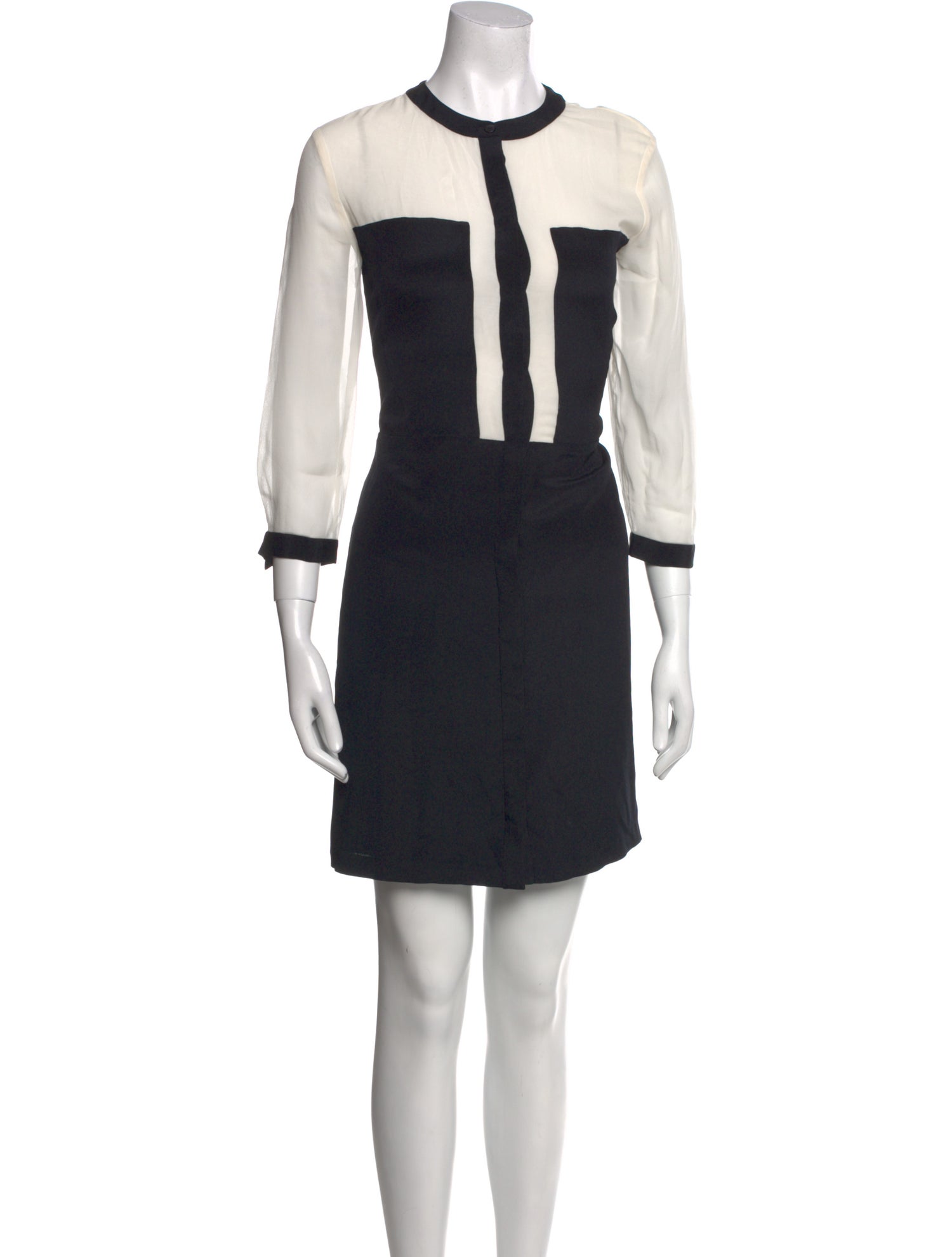 Tibi Silk Mini Dress