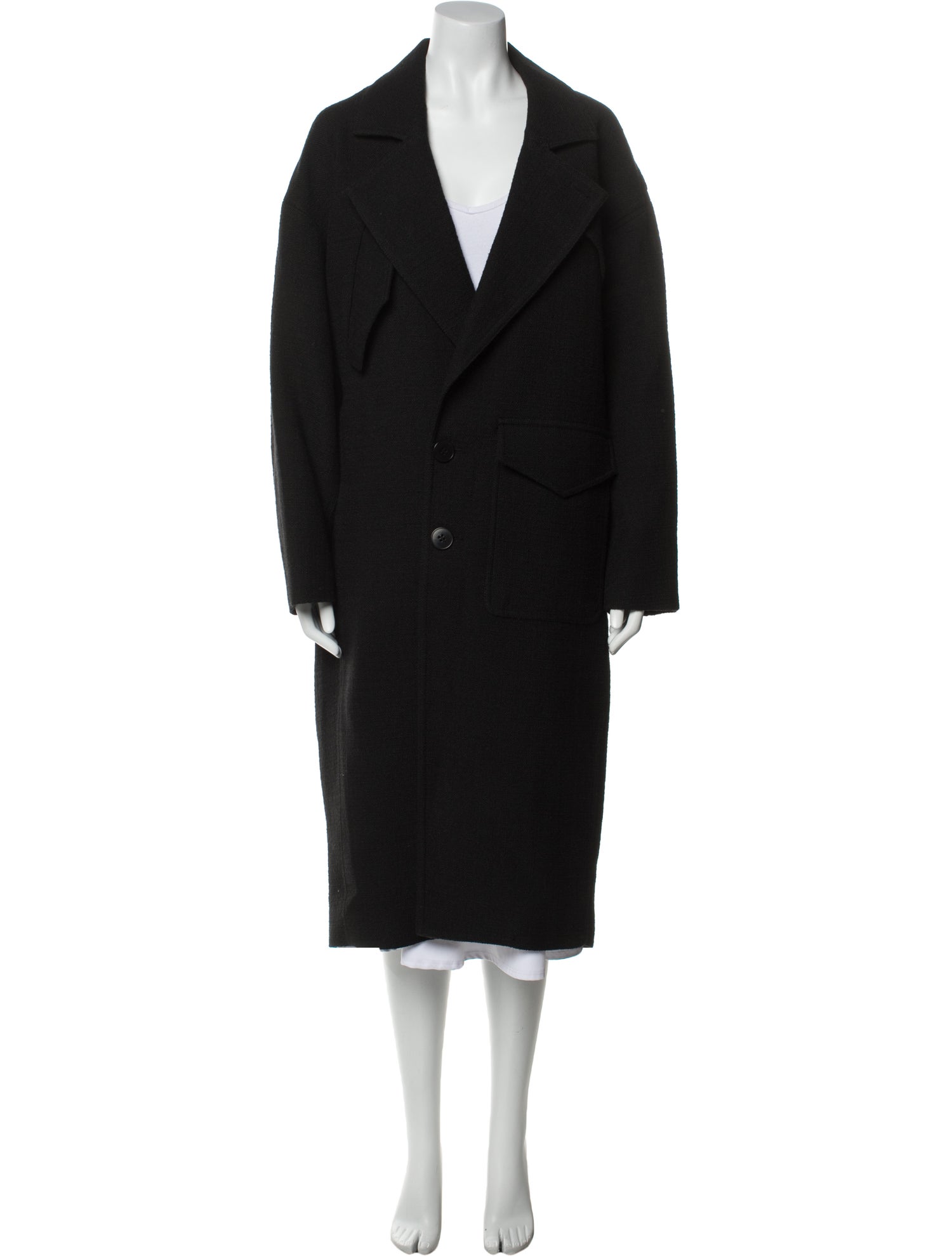 Tibi Virgin Wool Peacoat