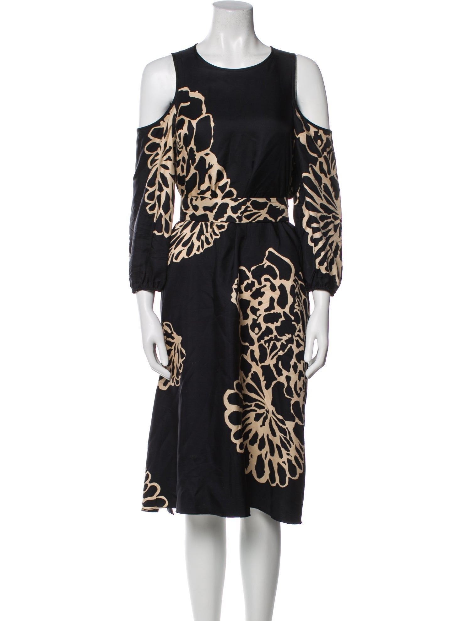 Tibi Silk Midi Length Dress