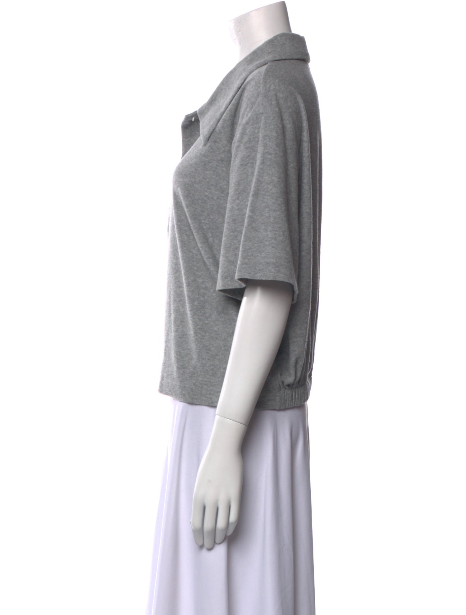 Tibi Short Sleeve Polo